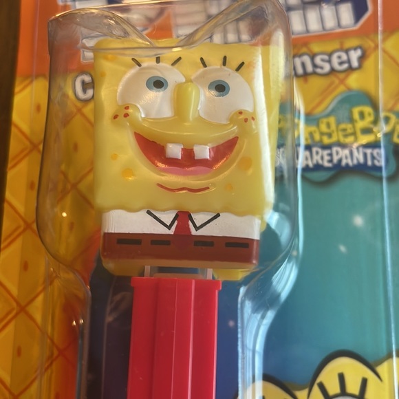 SpongeBob SquarePants pez candy and dispenser orange lemon grape NWT - Picture 2 of 5